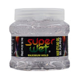 Super Wet Transparente Moisturizing Hair Styling Gel 8.8 Oz (Pack of 24)