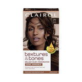 Clairol Textures and Tones 2N Dark Brown Hair Color (Pack of 12)
