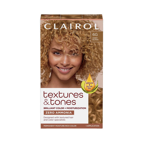 Clairol Textures & Tones Permanent Hair Color 6G Honey Blonde (Pack of 12) - view 3