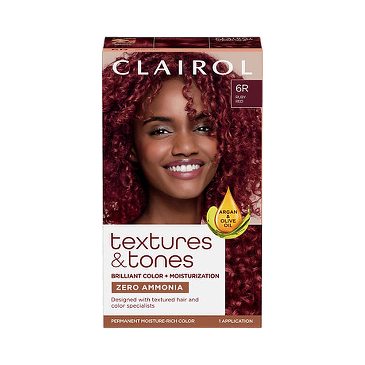 Text & Tones 6R Ruby Red Hair Color (Pack of 12)
