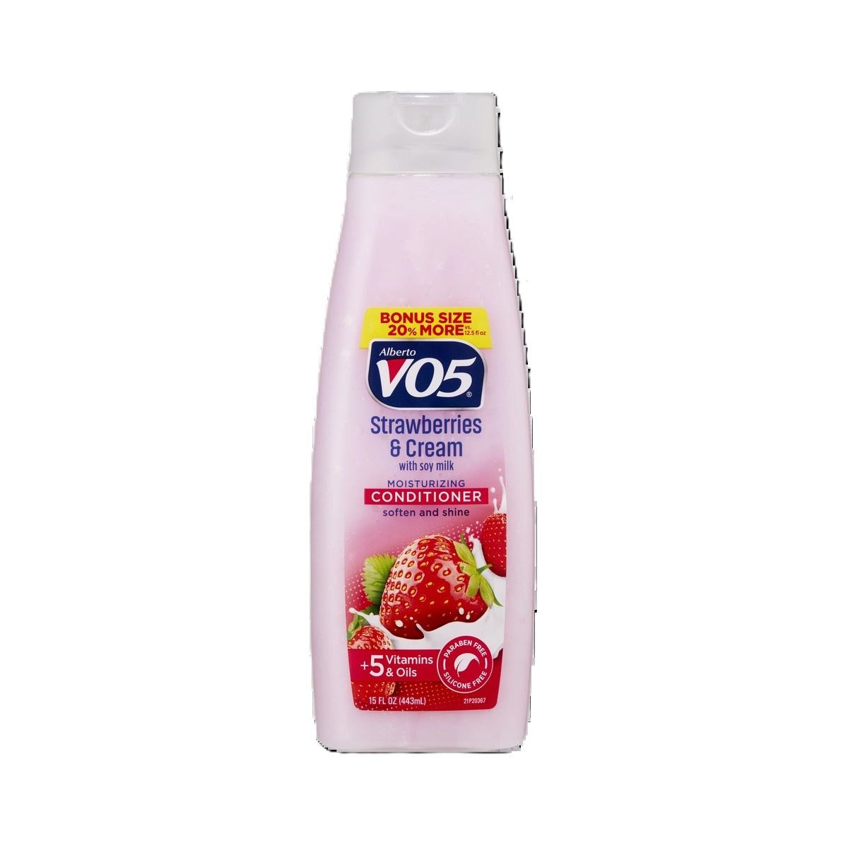 Alberto VO5 Moisture Milks Strawberry and Cream Conditioner 15 Fl Oz (Pack of 6)