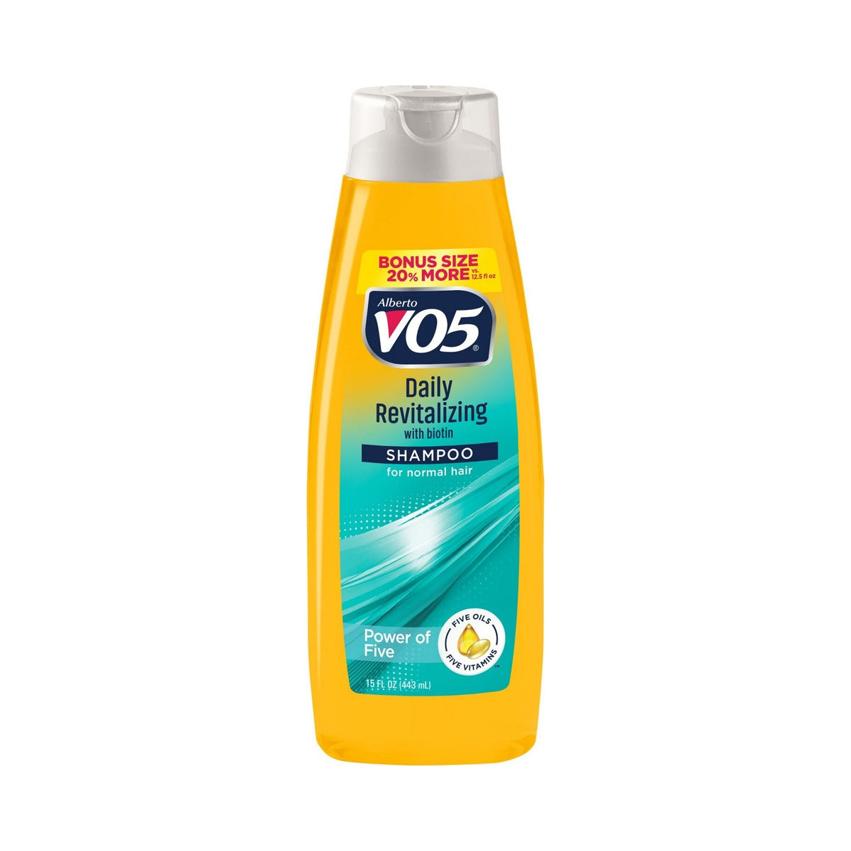 Alberto VO5 Daily Revitalizing Shampoo 15 Fl Oz (Pack of 6)