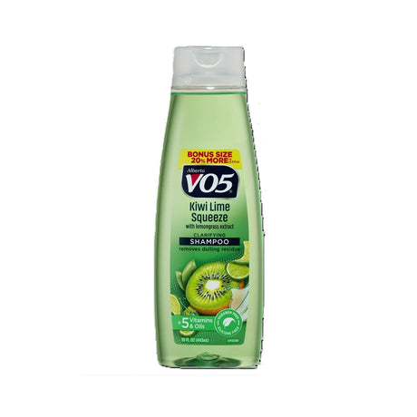 Alberto VO5 Kiwi Lime Squeeze Clarifying Shampoo 15 Fl. Oz (Pack of 6)