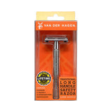 Van Der Hagen Chrome Long Handle Safety Razor (Pack of 12)