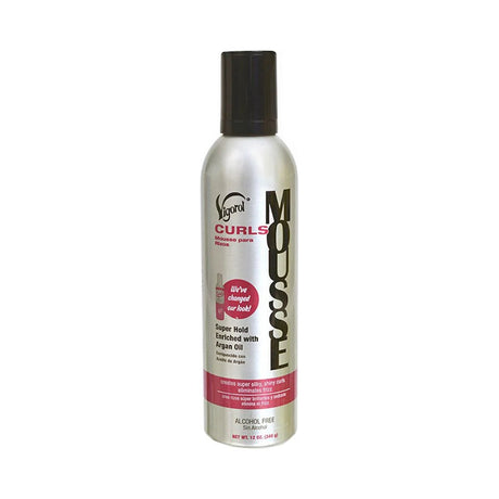 Vigorol Curling Mousse 12 Oz (Pack of 6)