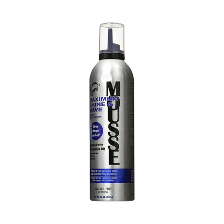 Vigorol Maximum Shine & Wave Mousse 12 Oz (Pack of 6)