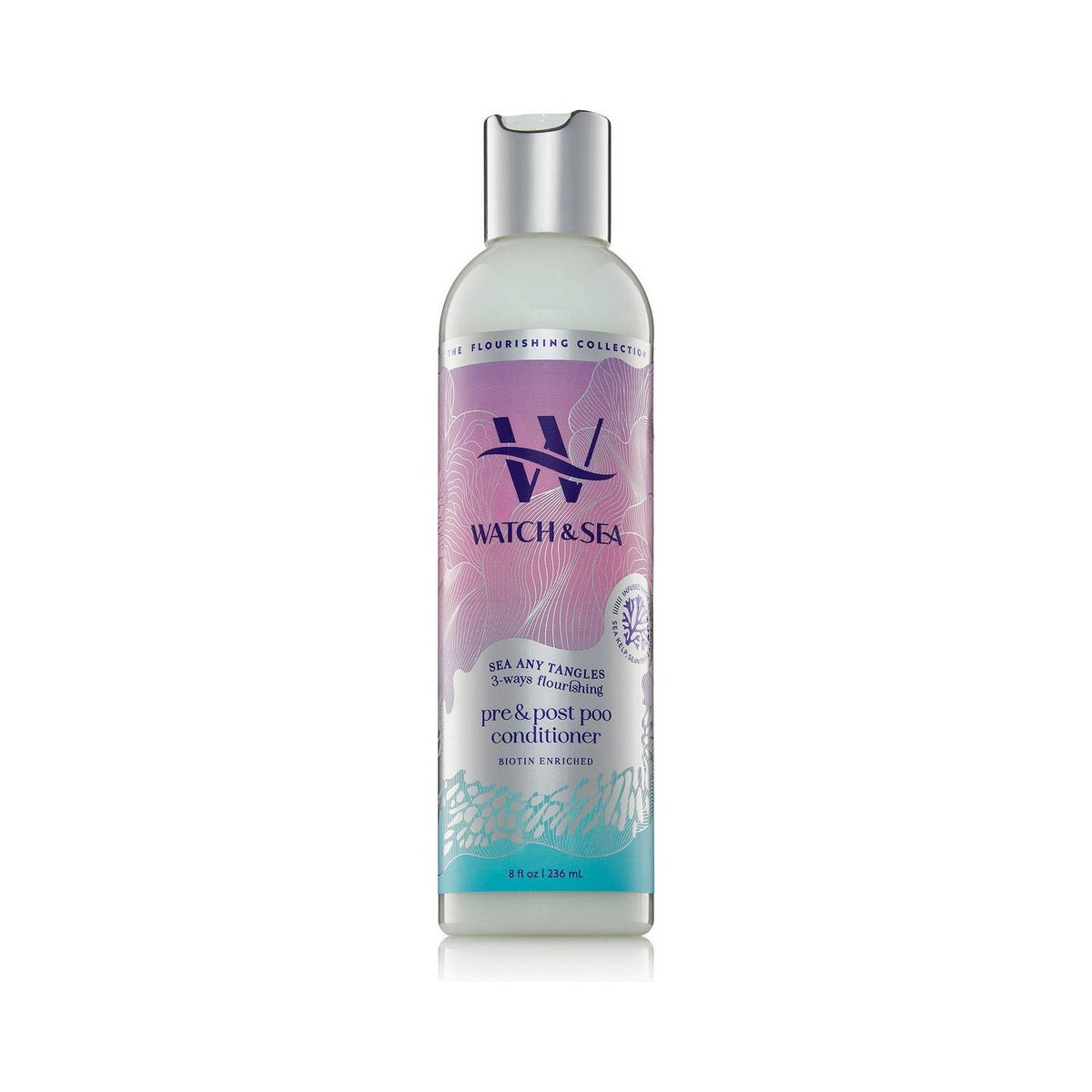 Watch & Sea Any Tangles Conditioner 8 Fl Oz (Pack of 12)