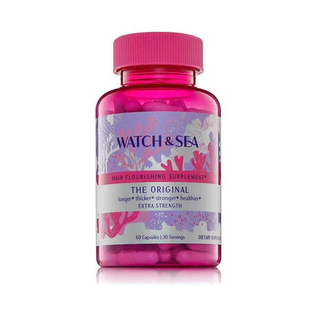 Watch & Sea The Original Hair Flourishing Supplements 60ct (Pack of 24)