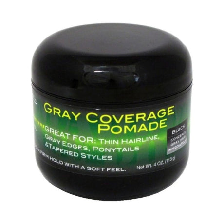 Weave Aide Gray Coverage Pomade Black 4 Oz (Pack of 12)