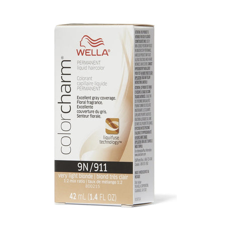Wella Color Charm Permanent Liquid Hair Color 9N/911 1.4 Oz (Pack of 36)