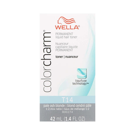 Wella Color Charm T14 Pale Ash Blonde 1.4 Oz (Pack of 36)