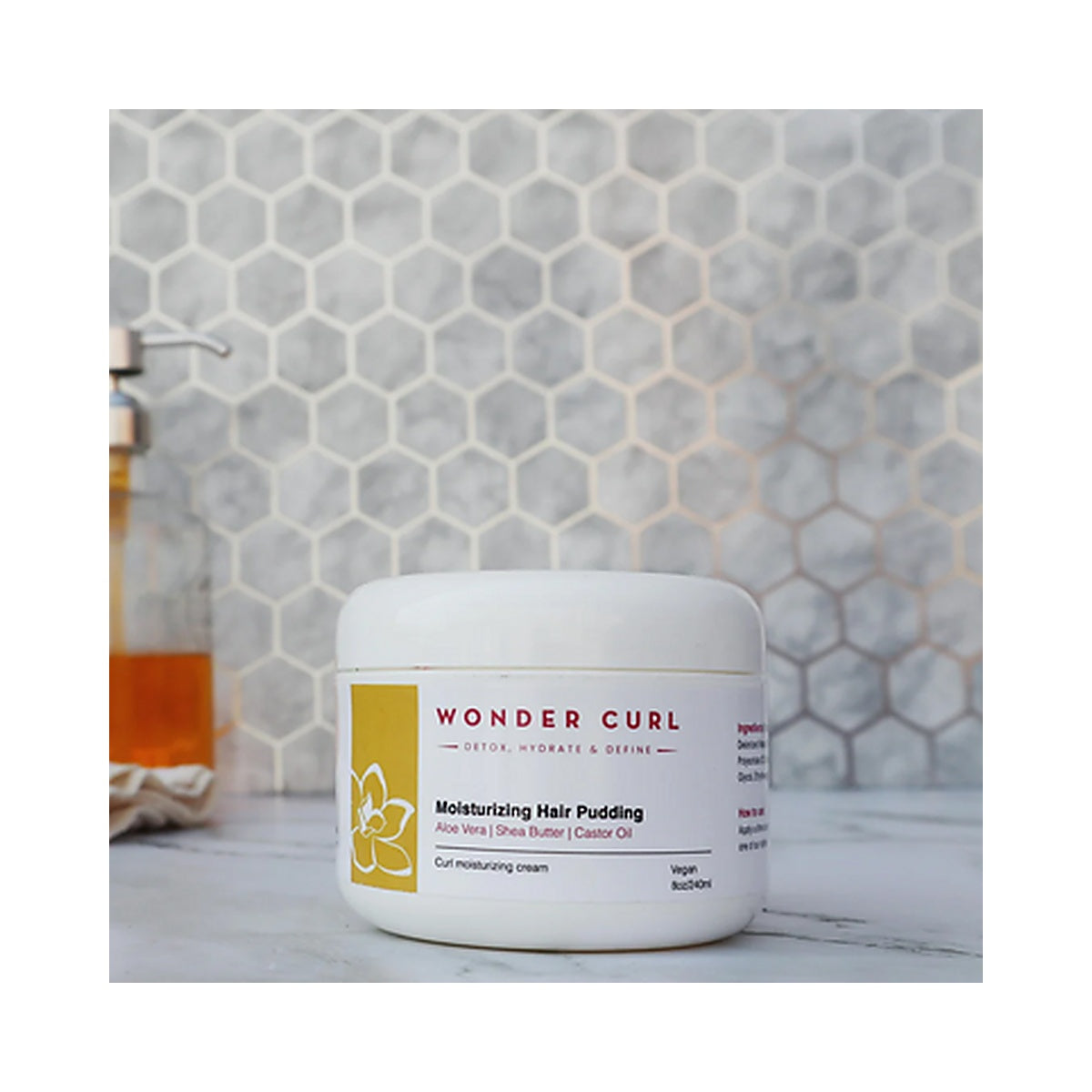 Wonder Curl Sealing Hair Butter 8 Oz (Pack of 6)