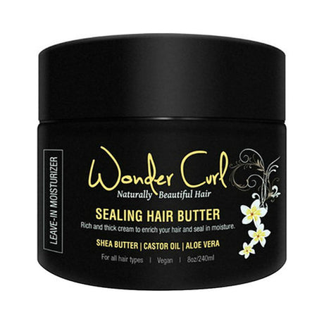Wonder Curl Seal Hair Butter 8 Oz (Pack of 6)