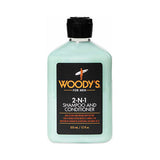 Woody's 2-N-1 Shampoo and Conditioner 12 Oz (Pack of 12)