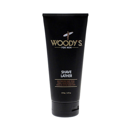 Woody's Shave Lather Cream 6 Oz (Pack of 12)