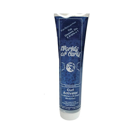 Worlds of Curls Curl Activator Gel 6 Oz (Pack of 12)