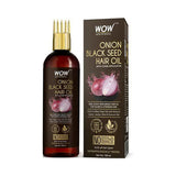 WOW Onion Black Seed Oil 3.38 Oz (Pack of 12)