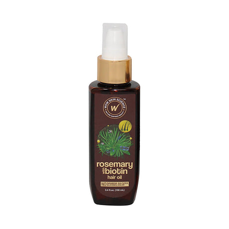 WOW Rosemary Hair Oil 3.38 Oz (Pack of 12)