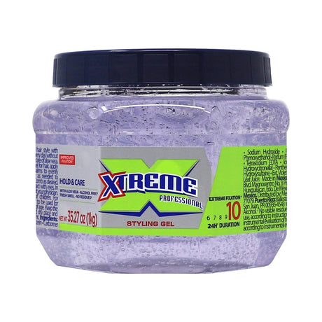 Wet Line Xtreme Pro Styling Gel Clear 35.27 Oz (Pack of 6) - view 2
