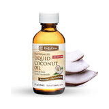 De La Cruz Fractionated Liquid Coconut Oil 2 Fl Oz (Pack of 12)