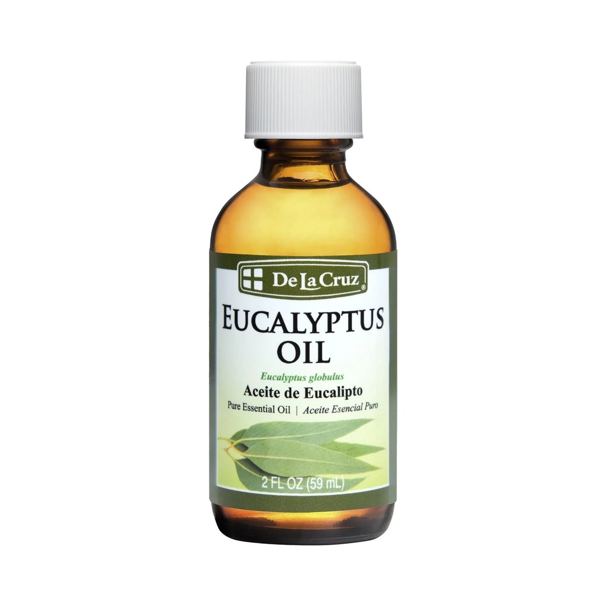 De La Cruz Eucalyptus Essential Oil 2 Oz (Pack of 12)