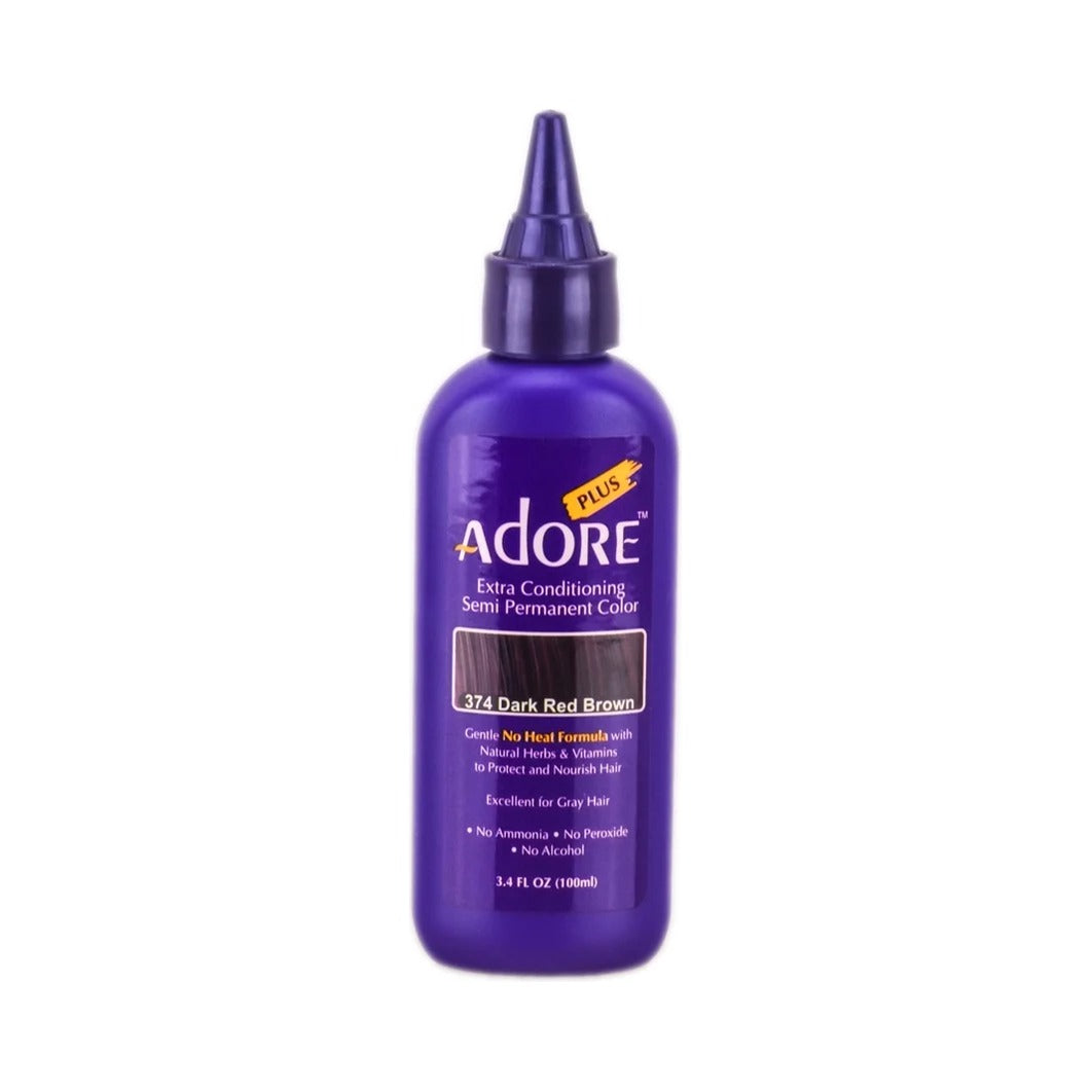 Adore Plus Extra Conditioning Semi-Permanent Hair Color 3.4 Oz (Pack of 96)