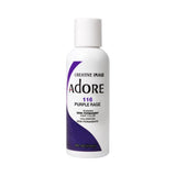 Creative Images Systems Adore Semi-Permanent Haircolor Purple Rage 4 Oz (Pack of