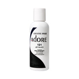 Creative Images Systems Adore Semi Permanent Hair Colour Jet Black 4 Oz (Pack of