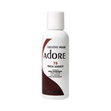 Adore Semi-Permanent Haircolor Rich Amber 4 Oz (Pack of 72)