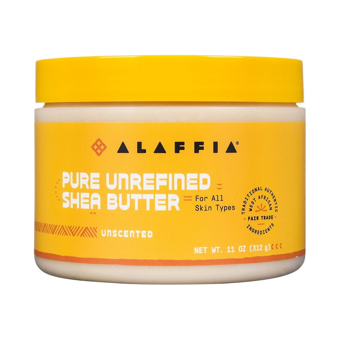 Alaffia Shea Butter Unscented 11 Oz (Pack of 6) - view 2