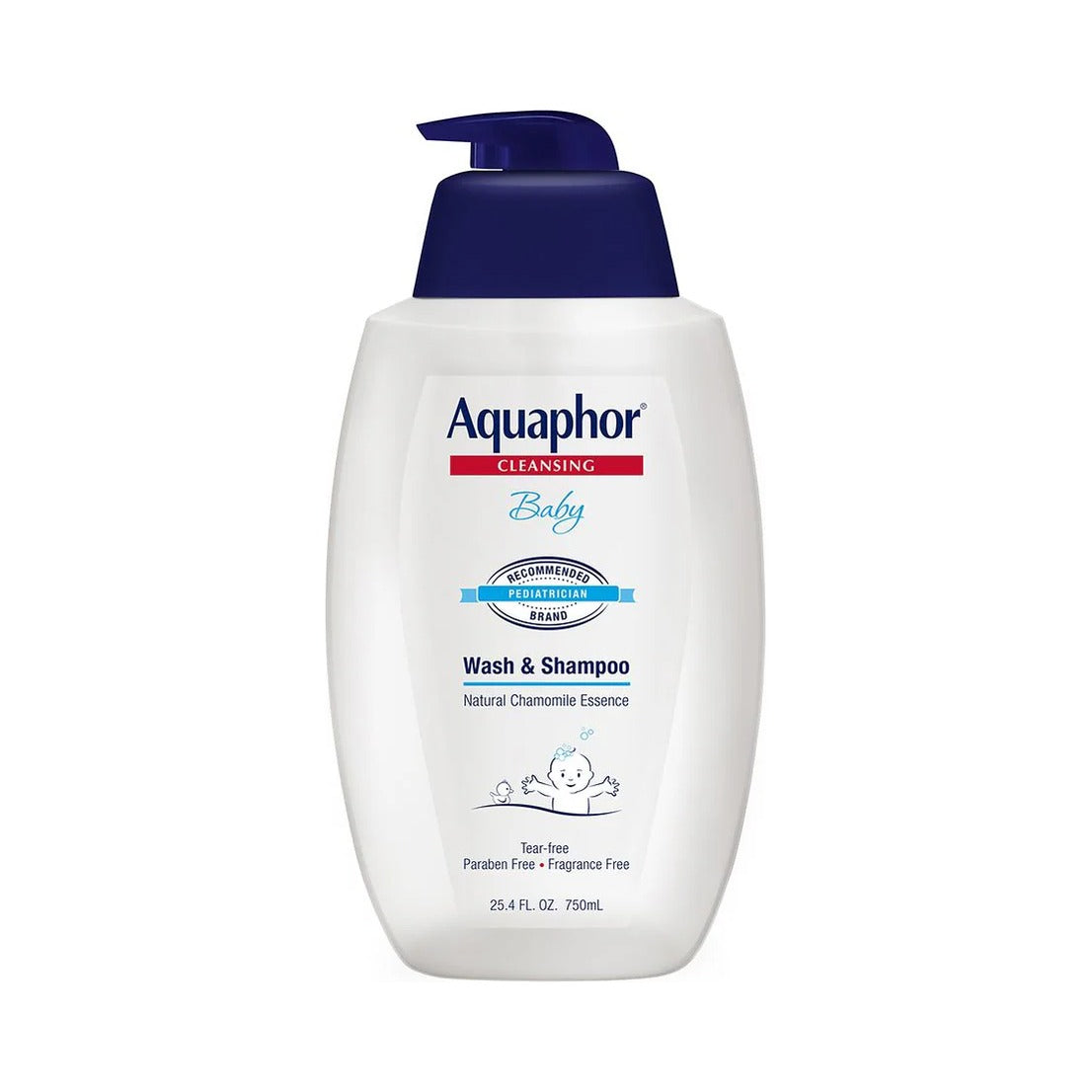 Aquaphor Baby Wash and Shampoo 25.4 Fl Oz (Pack of 12)