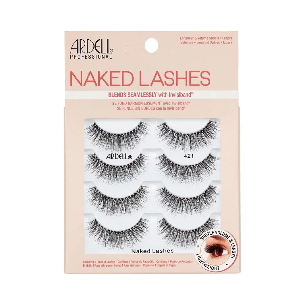 Ardell Naked 421 False Eyelashes Black (Pack of 36)