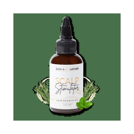 Bask & Lather Scalp Stimulator Hair Growth Oil 2 Oz (Pack of 36)