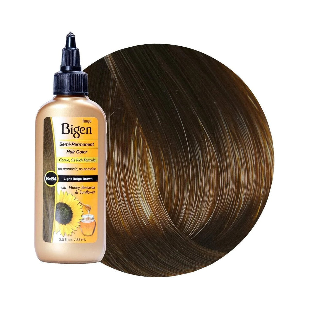Bigen Semi-Permanent Hair Color BEB4 3 Oz (Pack of 36)