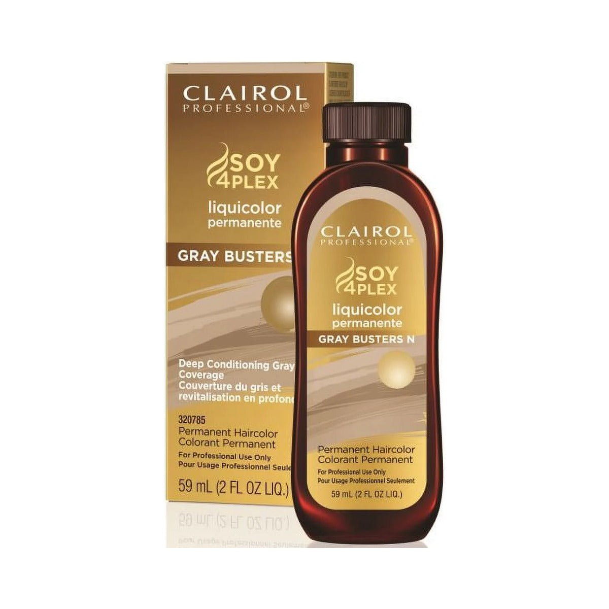 Clairol Professional Permanent 8N Light Neutral Blonde 2 Oz (Pack of 72)