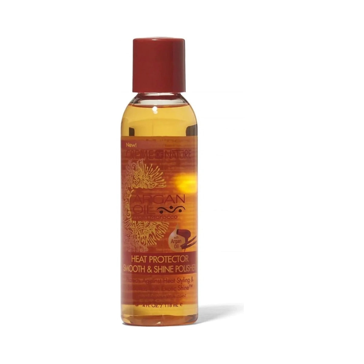 Creme of Nature Smooth & Shine Polisher Heat Protectant Serum 4 Oz (Pack of 12)