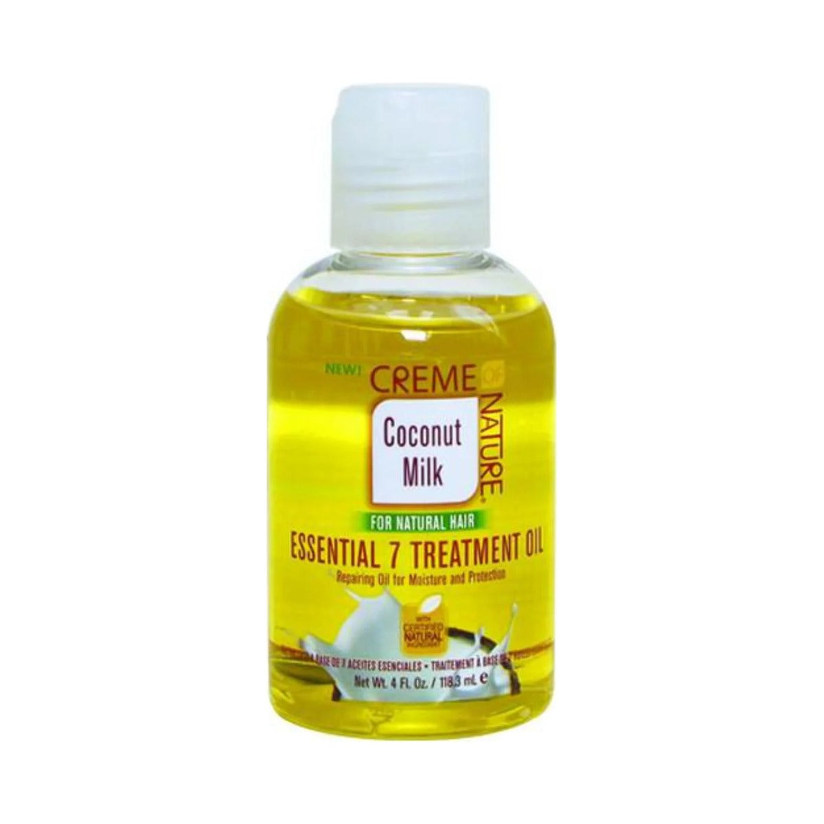 Creme of Nature Coconut Milk Essential 7 Treatment Oil 4 Oz (Pack of 12)