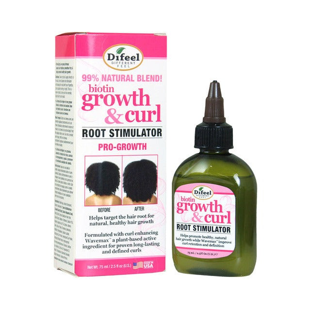 Difeel Biotin Growth & Curl Root Stimulator 2.5 Oz (Pack of 24)
