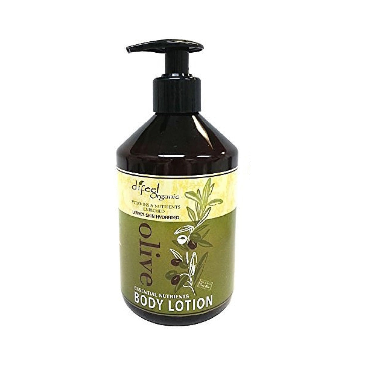 Difeel Organic Olive Essential Nutrients Body Lotion 16 Oz (Pack of 12)
