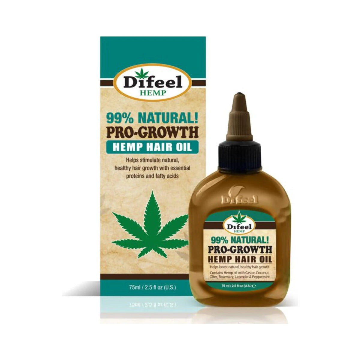 Difeel Pro-Growth Hair Oil 2.5 Oz (Pack of 24)