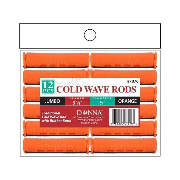 Donna Jumbo Cold Wave Rods Orange (Pack of 144) - view 2
