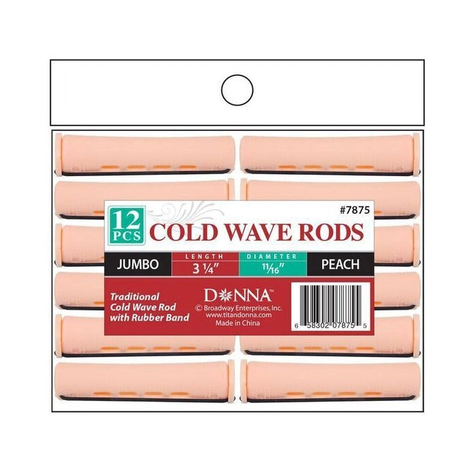 Donna Jumbo Cold Wave Perm Hair Rods 11/16" (Pack of 288) - view 2