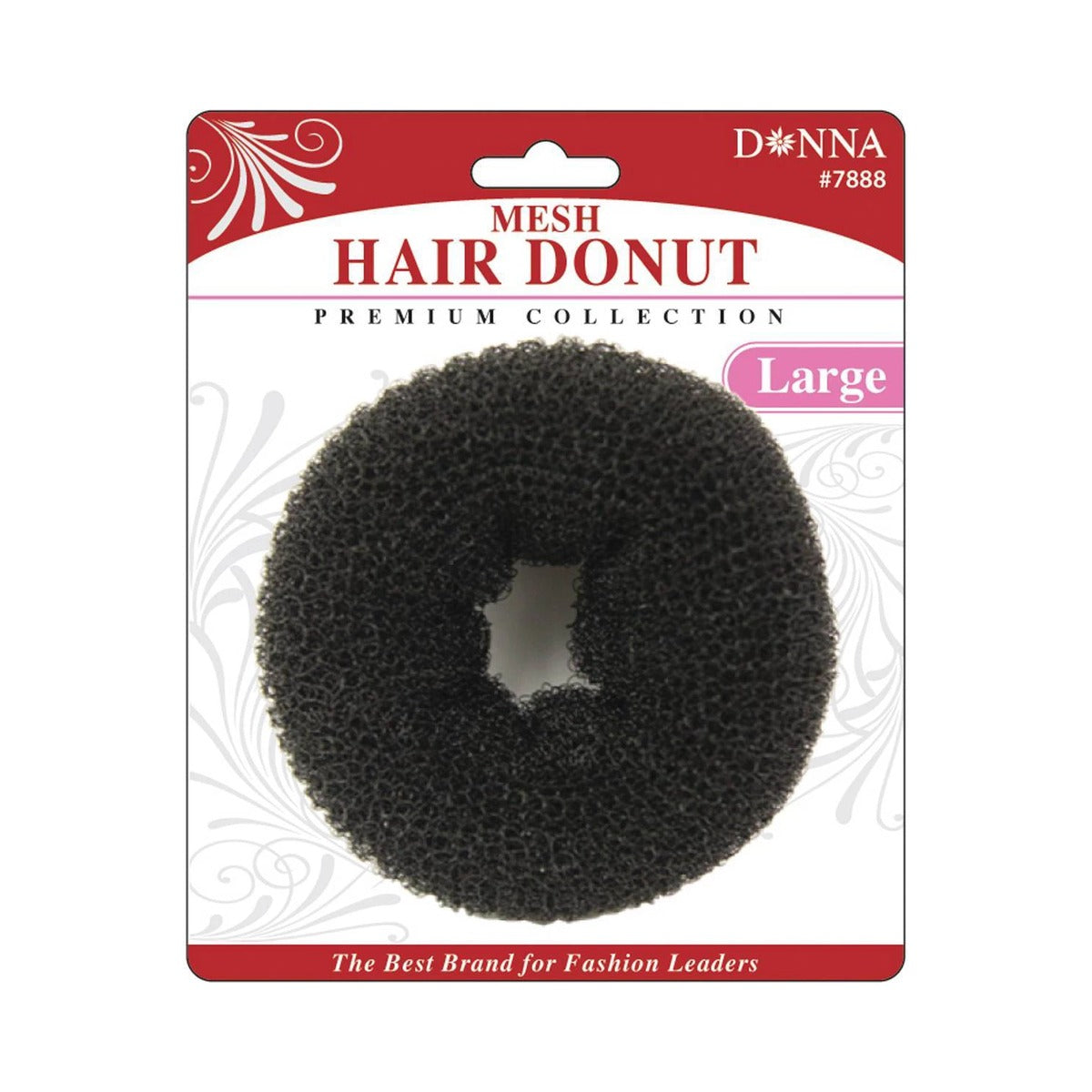 Donna Broadway Titan Mesh Hair Donut Large Black (Pack of 144) - view 2