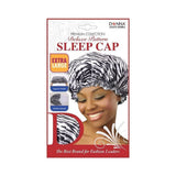 Donna Collection Premium Deluxe Sleep Cap Extra Large Zebra (Pack of 288) - view 2