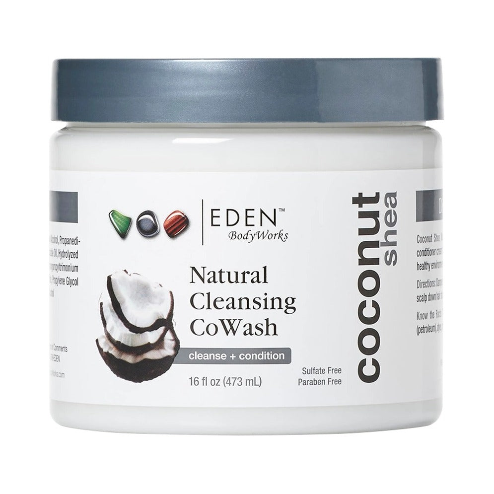 Eden BodyWorks Coconut Shea Cleansing CoWash 16 Oz (Pack of 6)