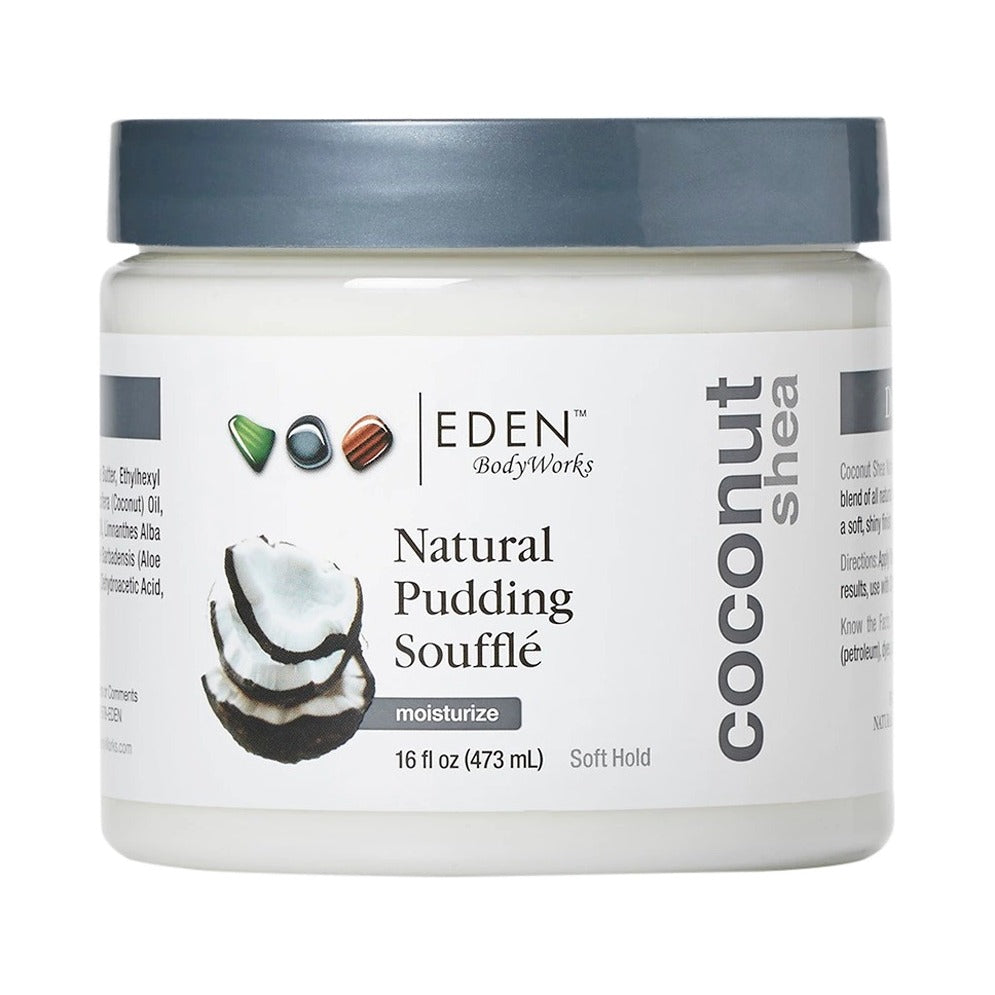 Eden BodyWorks Coconut Shea Pudding Souffle 16 Oz (Pack of 6) - view 2