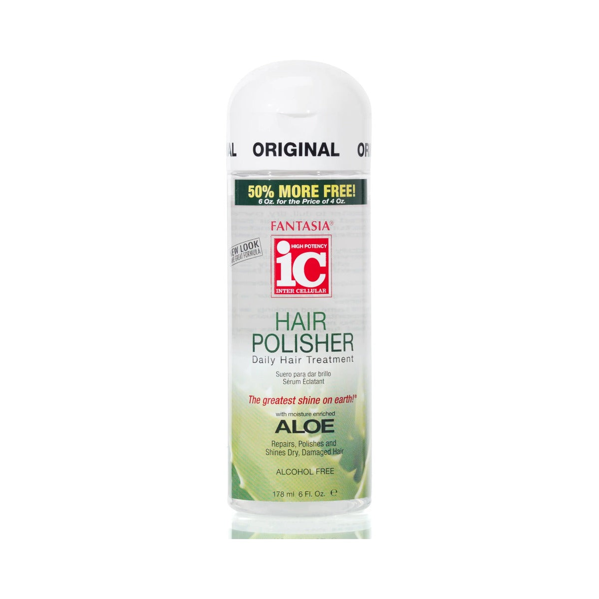 The Fantasia Collection Aloe Hair Polisher Serum 8 Oz (Pack of 6)
