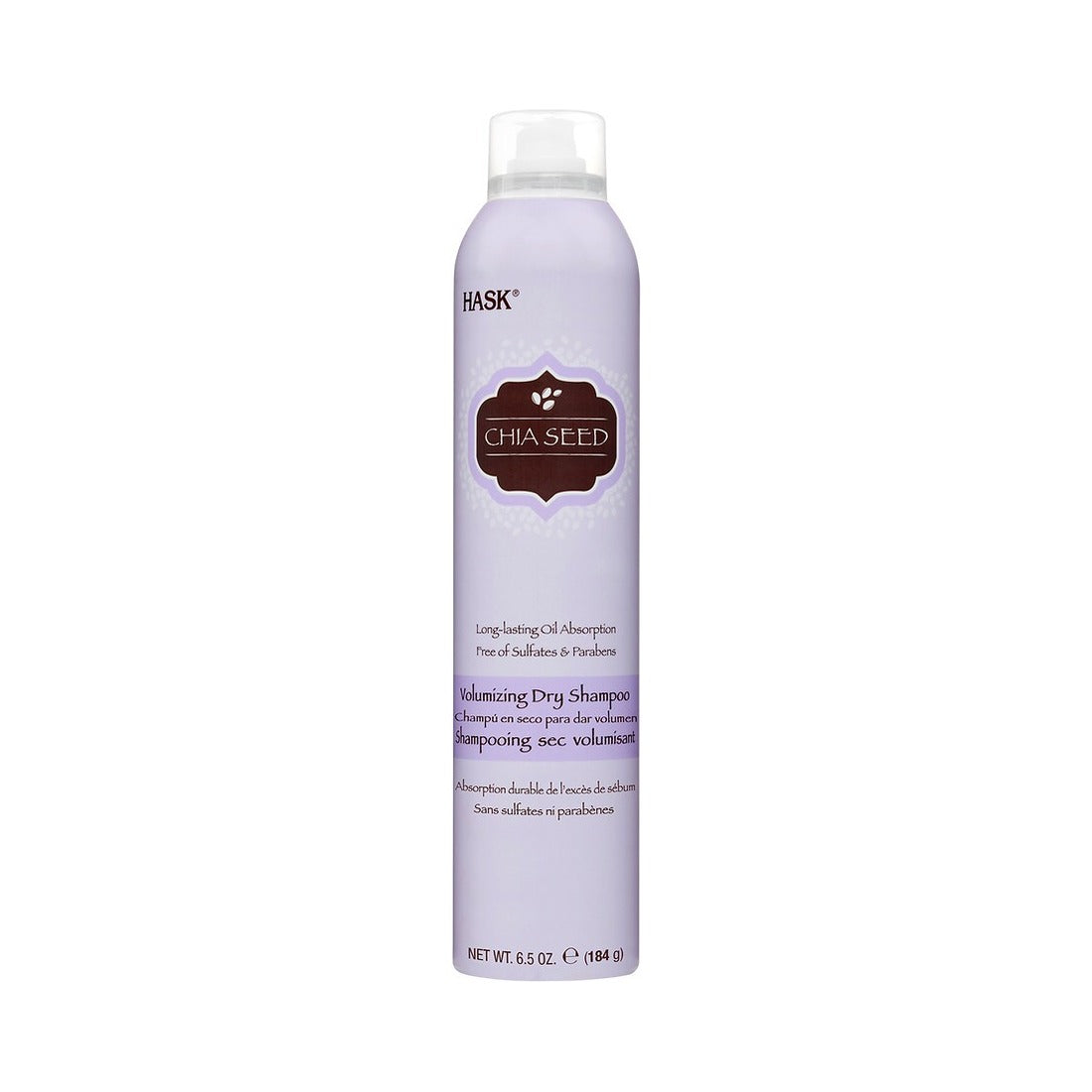 Hask Volumizing & Oil Control Dry Shampoo 9.6 Oz (Pack of 4)