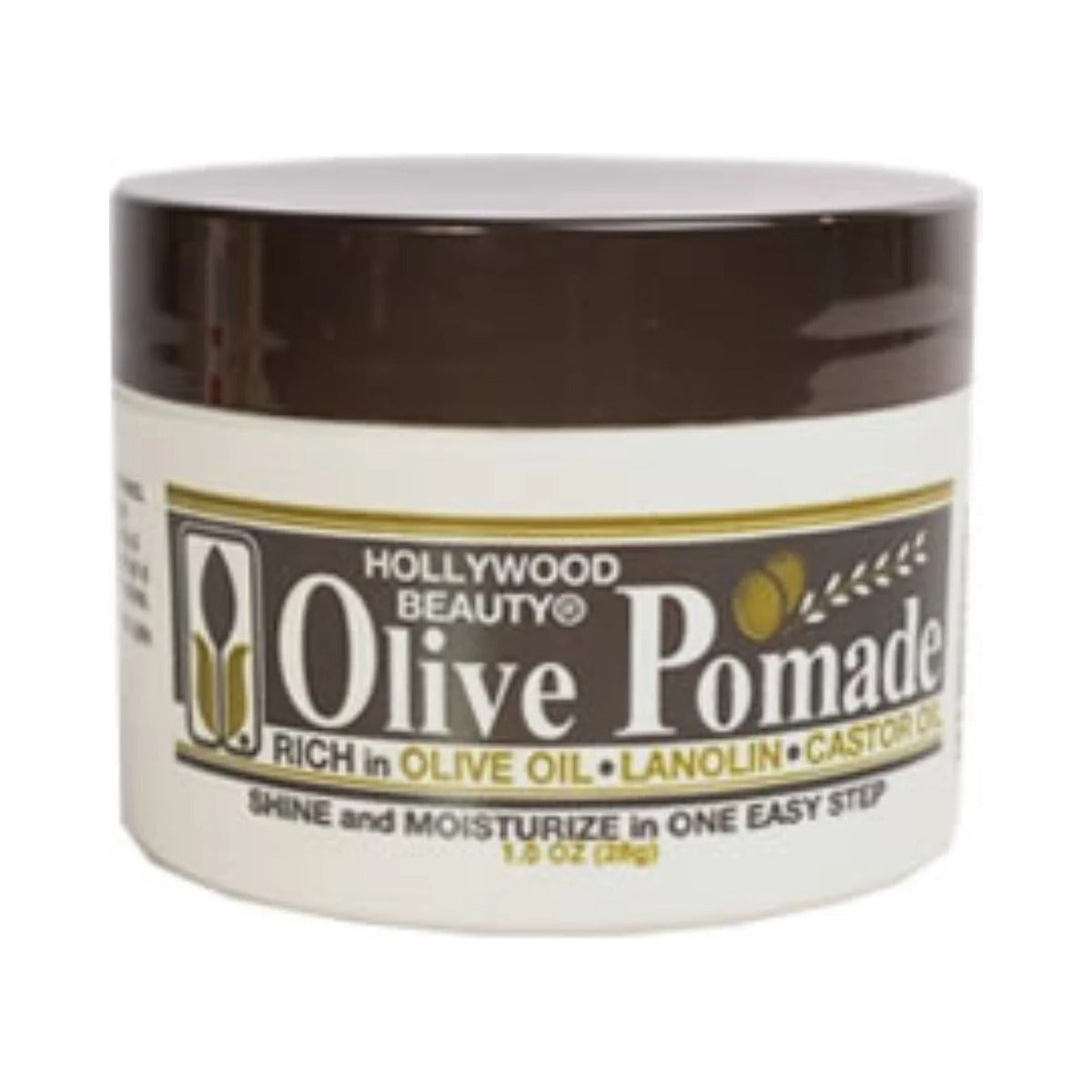 Hollywood Beauty Olive Pomade 1 Oz (Pack of 24)