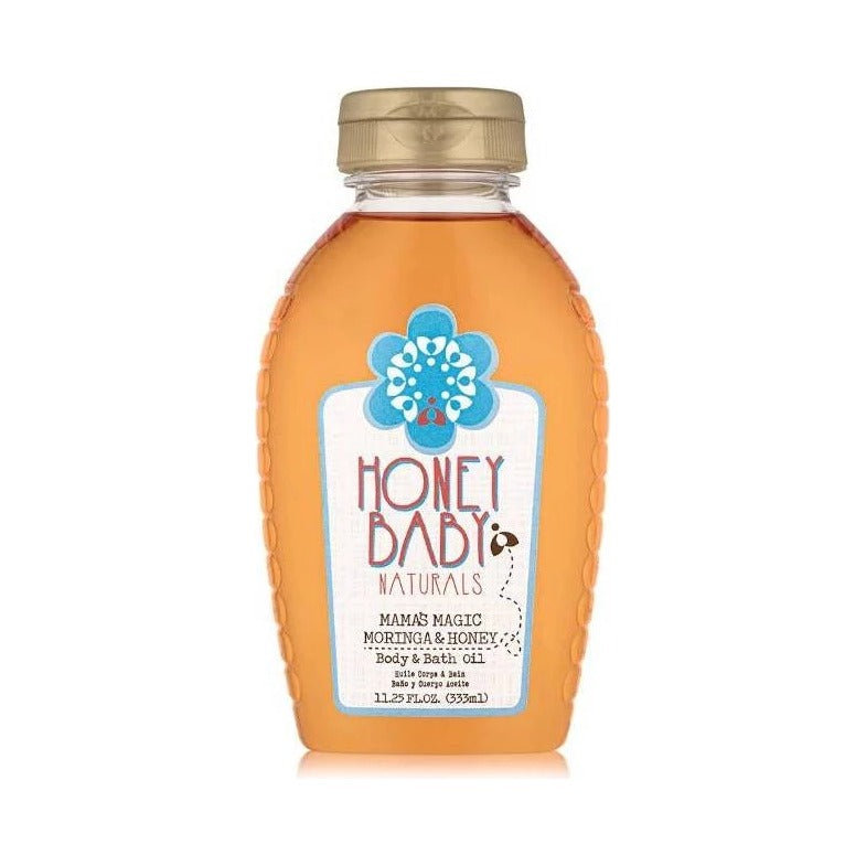 Honey Baby Naturals Bath & Body Oil 11.25 Oz (Pack of 6)